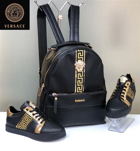 backpack versace jeans|Versace gift set with backpack.